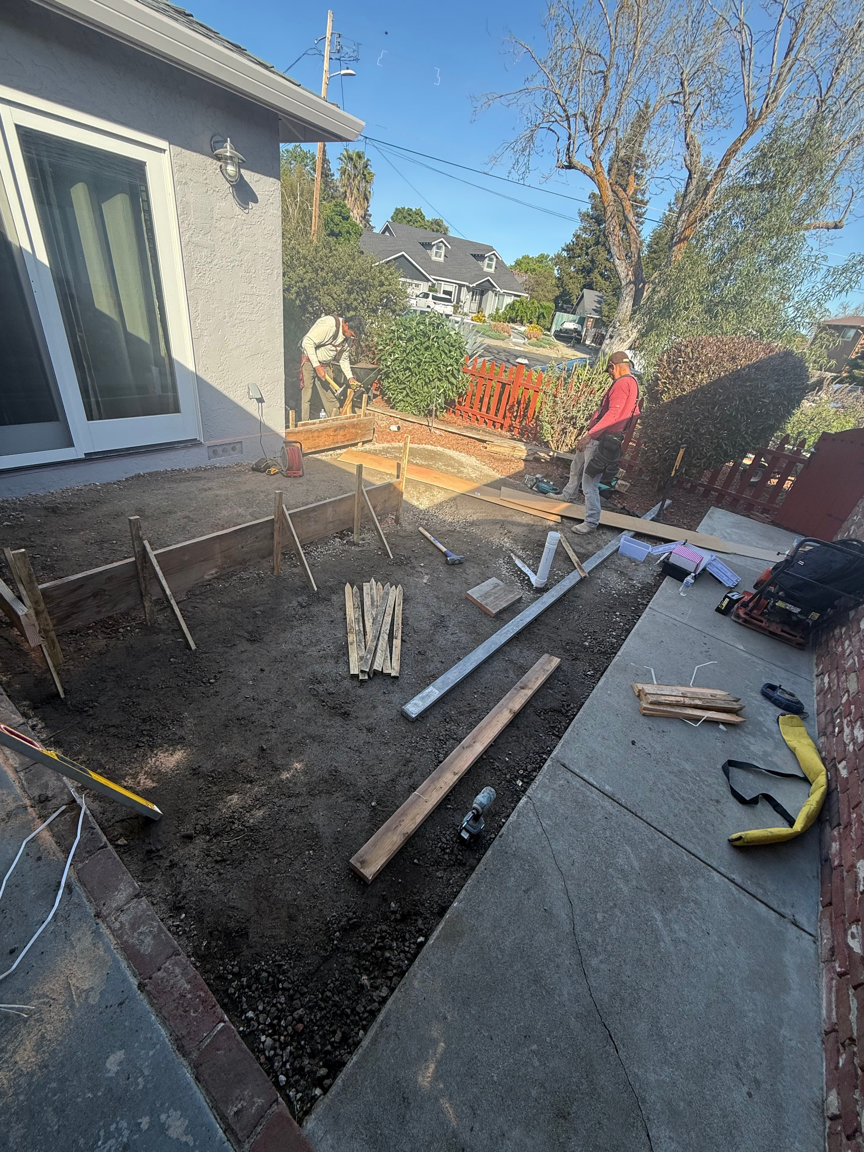 During — framing and prep — Pittsburg, CA